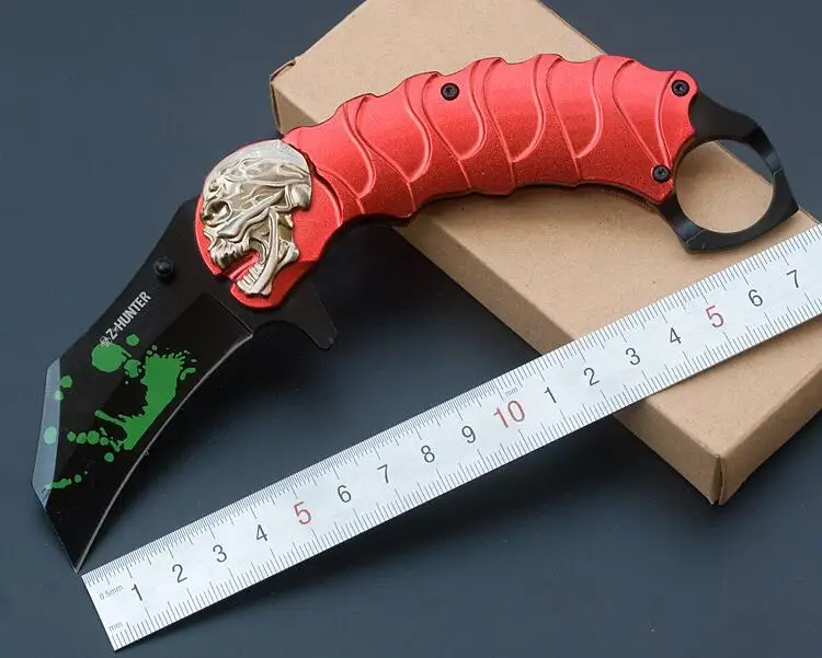 Складной нож LLxxmm cs go counter strike karambit тактический охотничий для выживания армейские