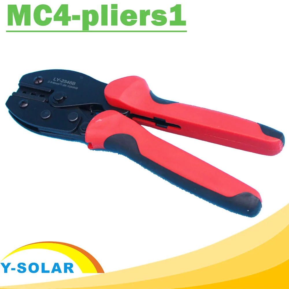 MC4 Hand Crimping Tool MC4-pliers1 for Solar Panel PV Cables (2.5-6.0mm2) MC4 Connector Y-SOLAR