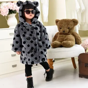 

2017 Winter new girls fur coats,Quality imported rex rabbit fur coats children double breasted coat fur jacket rabbit coat AL701