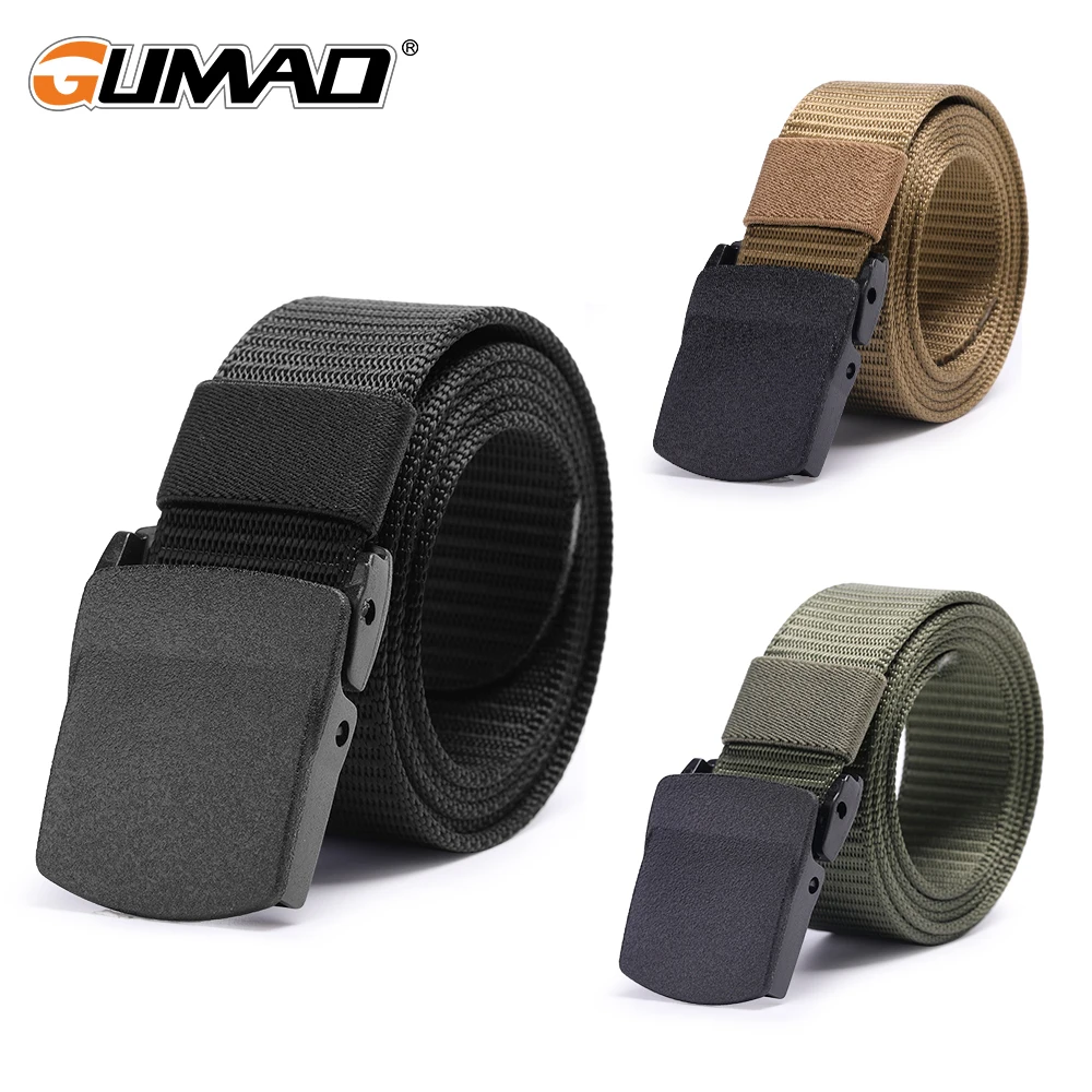 

Nylon Black Tactical Belt Metal Buckle Military Combat Waist Support Strap Outdoor Sport Hunting Training Army Gear Waistban Men