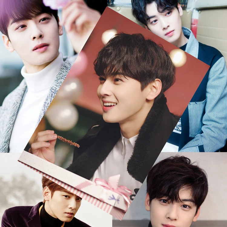 

8*(42x29cm)NEW Cha EunWoo Posters Wall Stickers Gift KPOP around posters