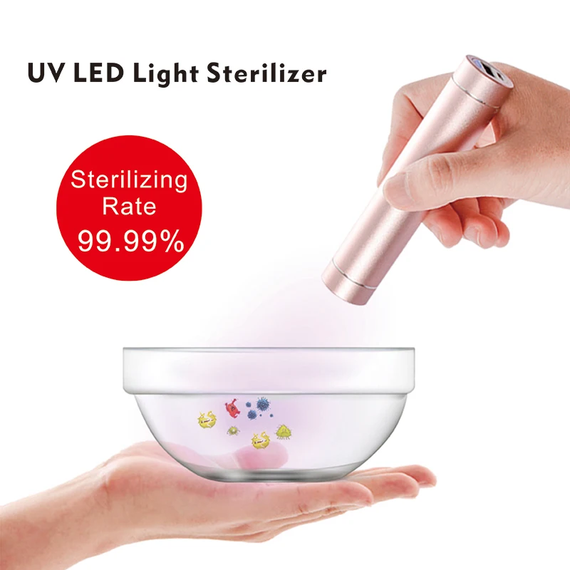 Lumiwell DUV UVC UV LED flashlight Health Light sterilizer disinfection