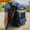 K & F CONCEPT-mochila para cámara multifuncional de gran capacidad, 1 cámara, lentes múltiples, linterna, artículos pequeños para cámara ► Foto 1/6