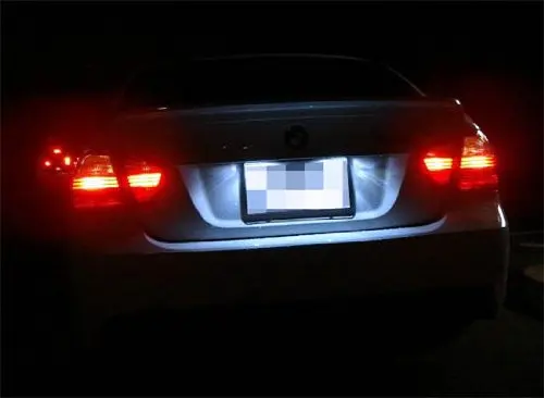 Светодиодный светильник для номерного знака VW Passat B5 B6 golf 4 5 mk4 mk5 jetta Scirocco 12 В 2 шт. 36