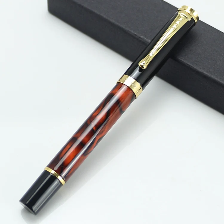 JINHAO 500 красный цвет золотой зажим для ручки Papelaria школьные принадлежности Ручка