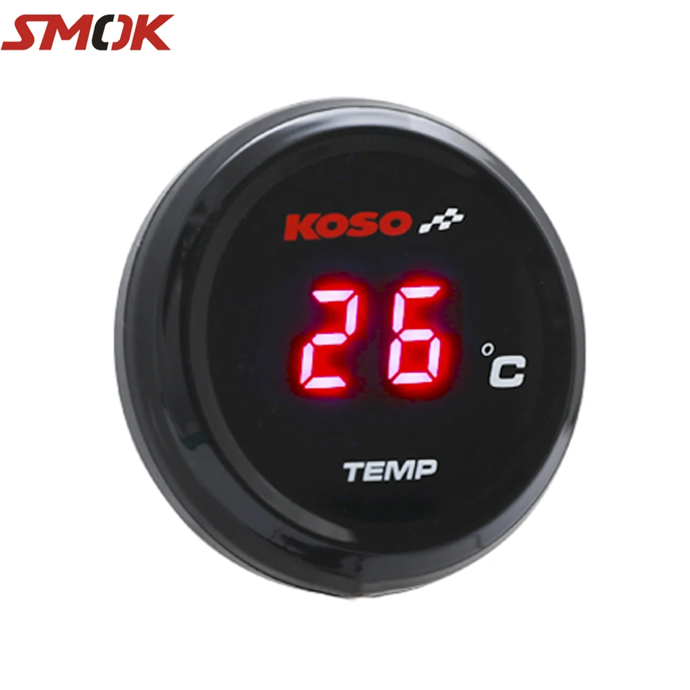 

SMOK Universal Motorcycle Mini LED Digital Voltmeter Voltage Meter Instruments Guage For KOSO Honda CBR 250 PCX 125 150 Forza