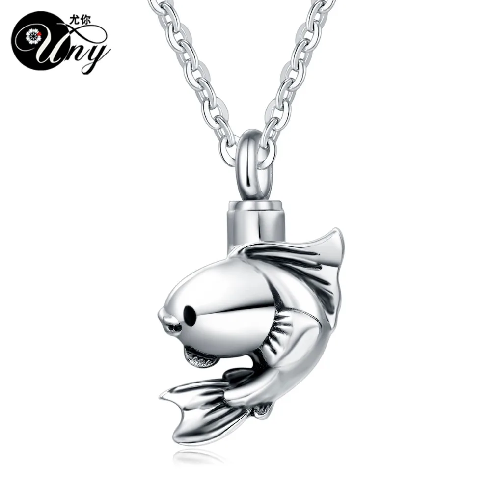 

UNY Cremation Urn Keepsake Ashes Fish Pet Urn Ash Necklaces Pendants Cremation Ashes Perfume bottle Memorial Ash Keepsake
