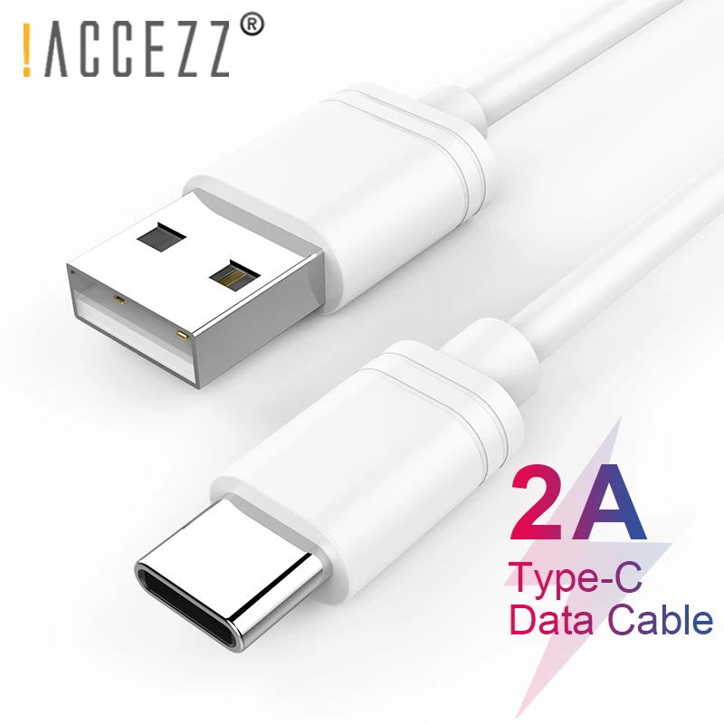

!ACCEZZ USB Type C Cable For Samsung S10 S9 S8 Plus Xiaomi mi 9 Fast Charging Data Sync USB-C Type-C Mobile Phone Charge Cord 3M
