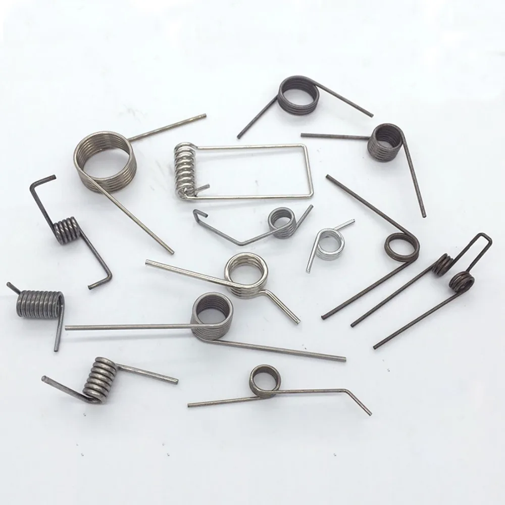 

10pcs torsion spring steel electrical torque springs belt locking springs multi-choice non-corrosive and durable spring