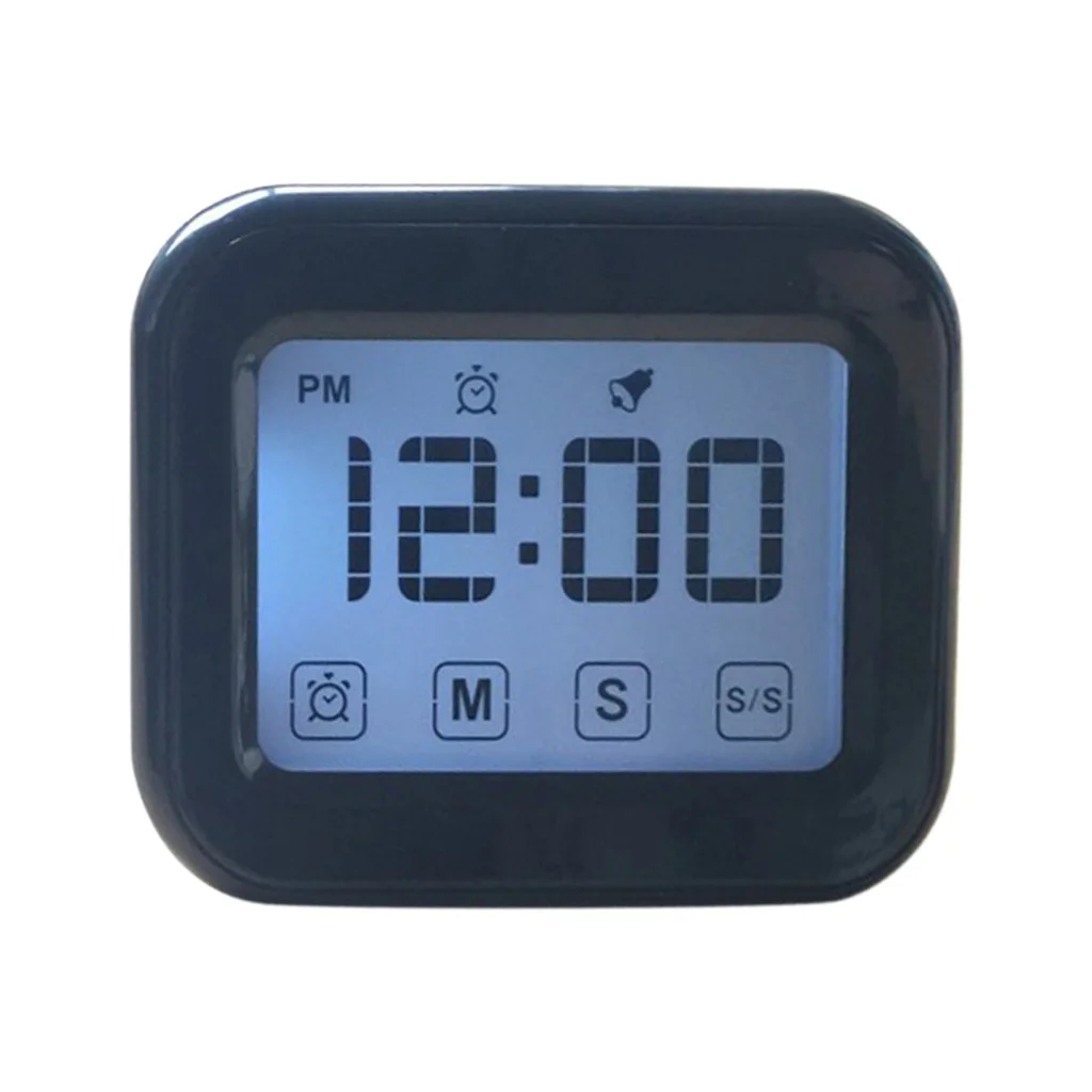 Minutes/Sec/Hour Kitchen Timer Cooking Analog Count Alarm Clock,Battery Power, Quartz Clock