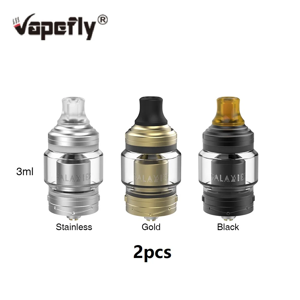 Оригинальный 2 шт. Vapefly Galaxies MTL RTA бак мл/3 мл распылитель особенность 8 контроль