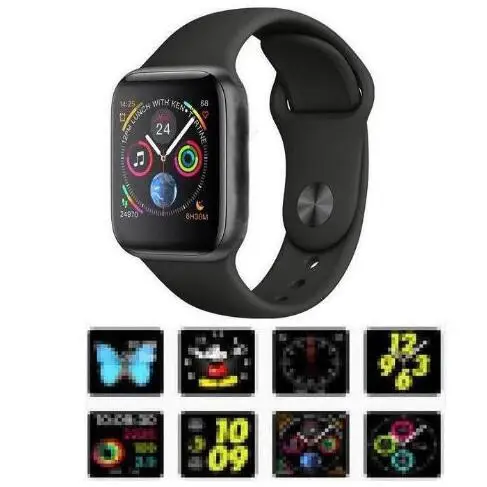 IWO 8 плюс 44 мм Bluetooth Смарт часы серии 4 SmartWatch наручные для iphone IOS Android шагомер сообщение синхронизации