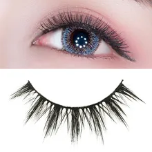 купить! 3Pairs Of Long Natural Накладные ресницы Изысканная Ручная Заточка 3D Наращивание Ресниц Норки Мягки Лучший!