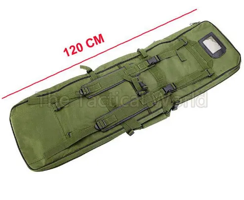95 см, 85 см, 120 см, мягкий чехол с двойным карабином для страйкбола, сумка для оружия, чехол для винтовки, сумка для тактического оружия, мягкий чехол для карабина, сумка для удочки - Цвет: 120cm green