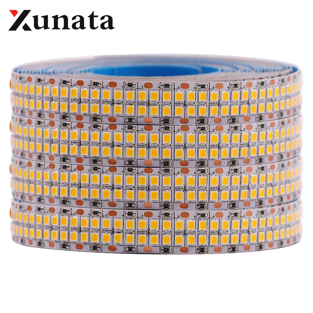 

5M DC 12V 24V LED Strip Light 2835 Waterproof Led Strip 480leds Smart Led Strip Home Garden Decoracion White/Warm White Fita Led