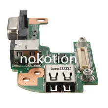 For DC AC Power Jack Port VGA USB IO Board PFYC8 For DELL For INSPIRON 15R M5110 N5110