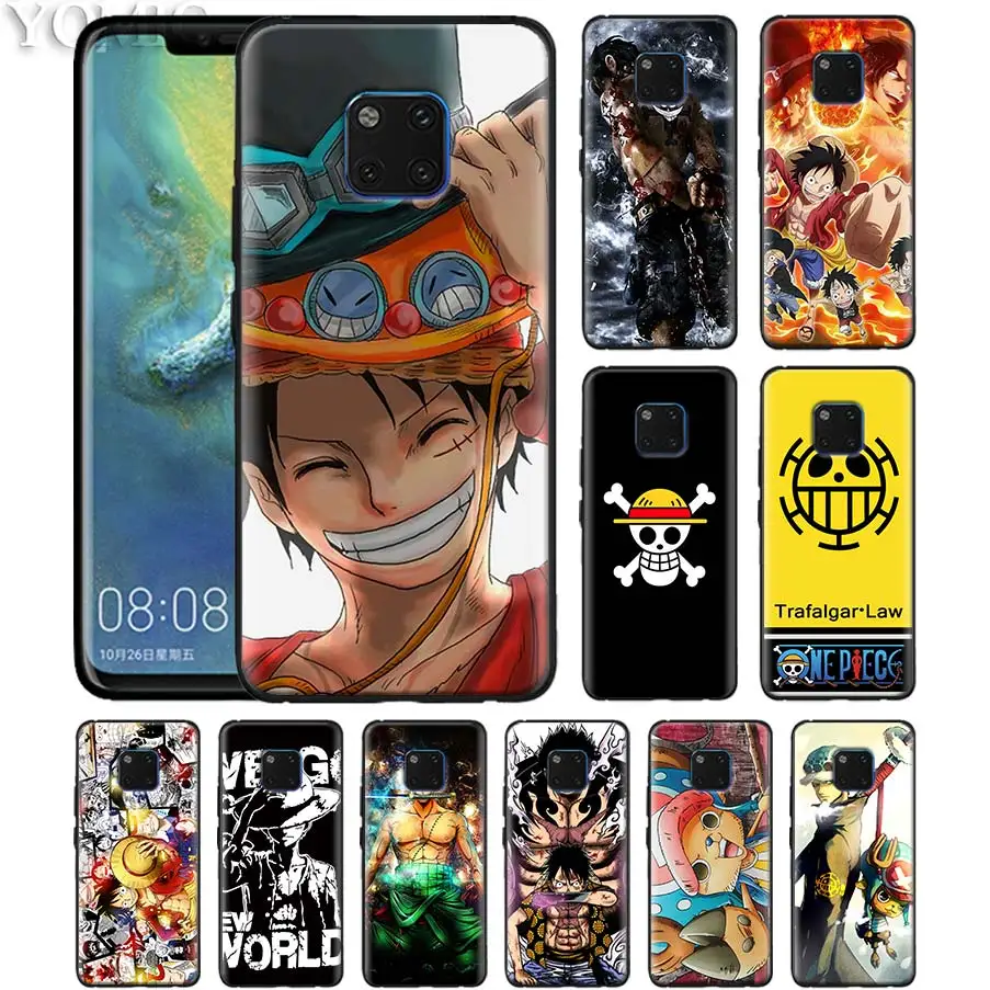 Мягкий чехол с Аниме one piece zoro luffy для Huawei Mate 20 Pro 10 Lite P20 P30 P Smart Plus Y9 2019 силиконовый