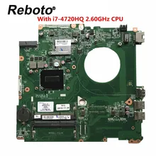 Для hp Envy 17-K серия материнская плата для ноутбука с i7-4720HQ 2,60 GHz cpu 793272-501 793272-001 DAY33AMB6C0 MB протестированная Быстрая