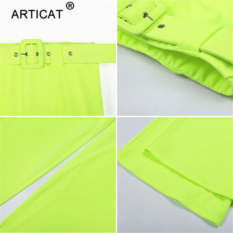Женские широкие брюки Articat эластичные свободные штаны с высокой талией