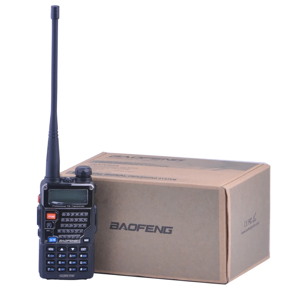 Walkie talkie Baofeng UV-5RE Plus двухстороннее радио UHF VHF Двухдиапазонный cb радио UV-5R 5 Вт Портативный радиоприемник для охоты