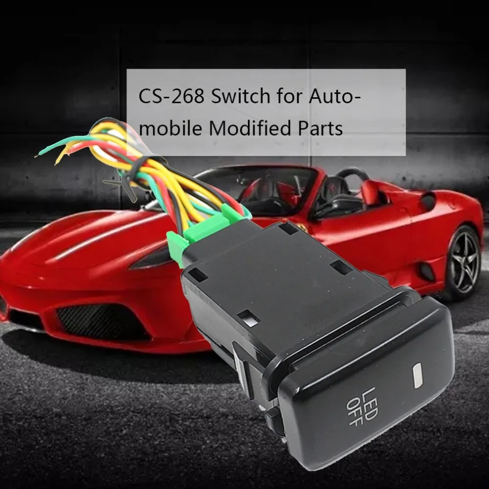 

Electric Combined Switchh Tricycle Button Direction Light Headlight Switch Combination Modification Switch CS-268