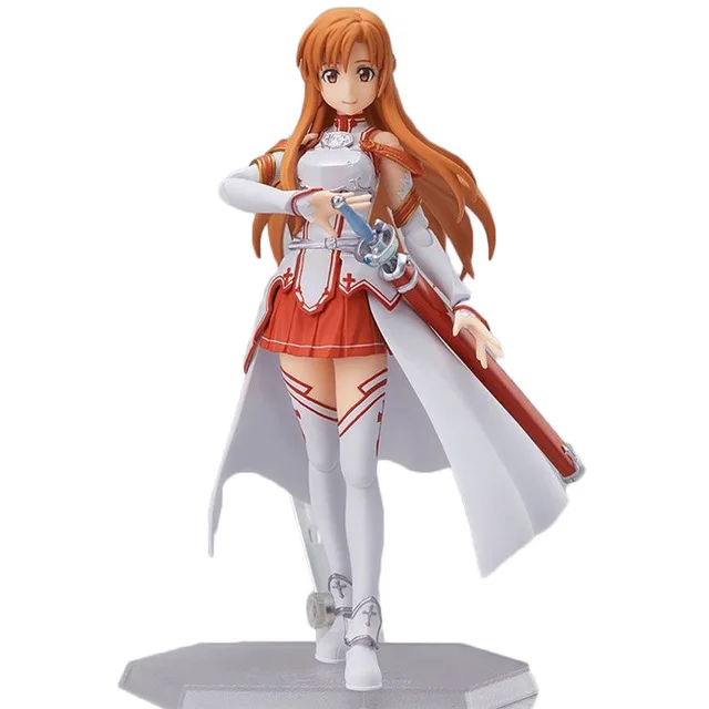 Экшн кукла Kirito yuki Asuna Asada Shino 15 см аниме меч искусство онлайн ПВХ 6 дюймов лучший