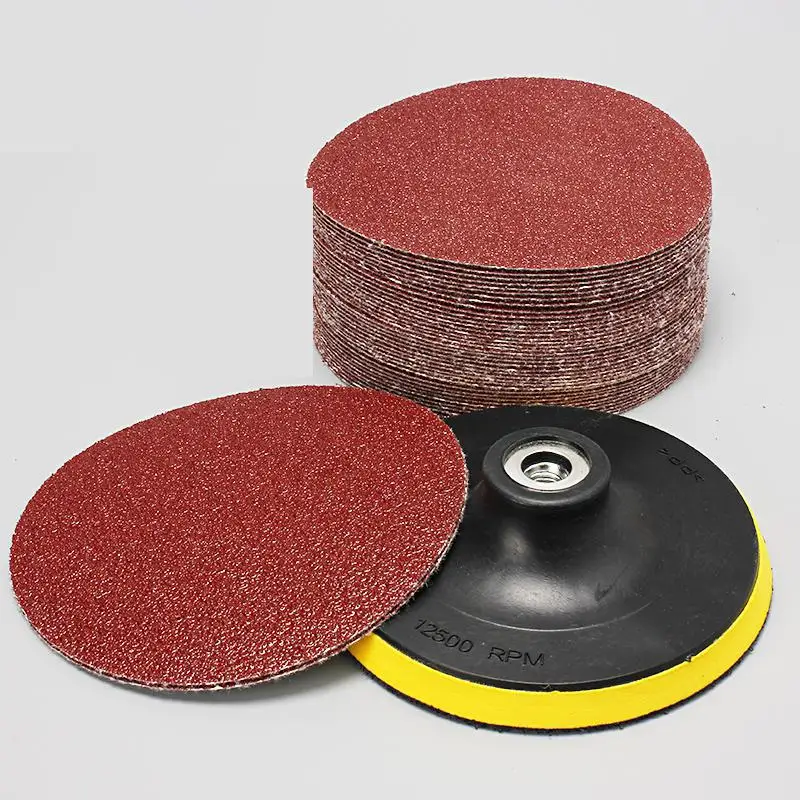 10pcs 125mm Sander Disc Sanding Polishing Paper Sandpaper #20 - #2000 Abrasive Tools for Grits