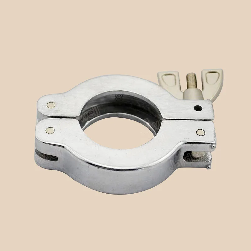 KF10/16/25/40/50 Vacuum Stainless steel clamp , Vacuum bellows clamps