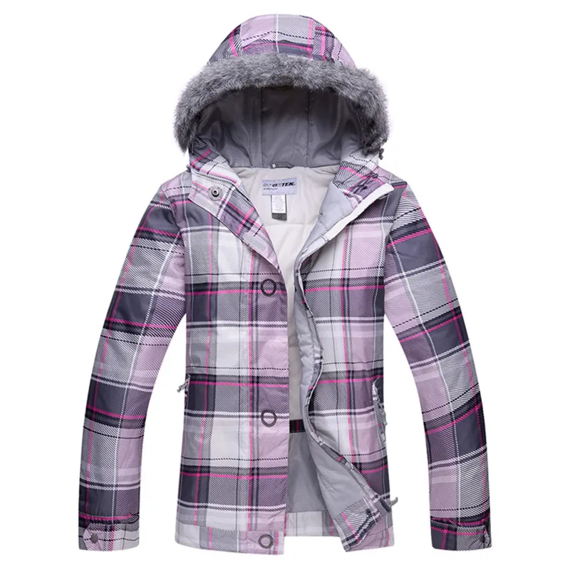 

New womens snowboard jackets mountain ski suit women skiing clothing Free shipping waterproof jacket ski suit set