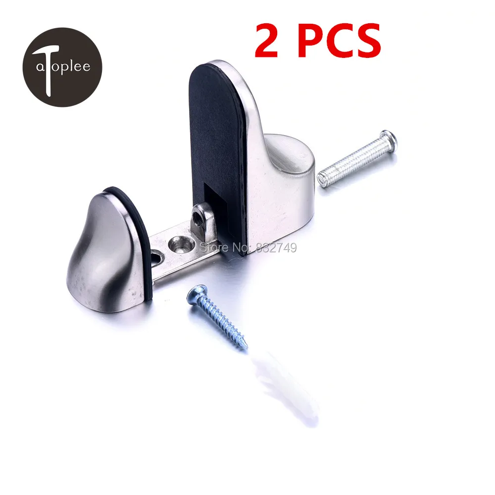 NEW 2 PCS High Quality Zinc alloy Adjustable Glass Clamps Clips For 3 22mm Glass Clips Bracket