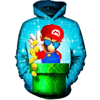 

PLstar Cosmos MARIO BITCOIN 3d Printed Men Women Hoodie Casual Sweatshirt Tracksuit Fire Unisex Pullover Streetwear