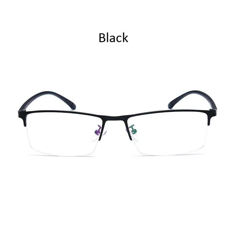 Zilead полуоправа анти-синий светильник очки для близорукости Ретро Классические мужские Бизнес близорукие очки унисекс-0,75 до-4,0
