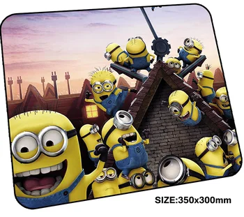 

Minions pad mouse computador gamer mause pad 350x300mm padmouse High-end mousepad ergonomic gadget locrkand office desk mats