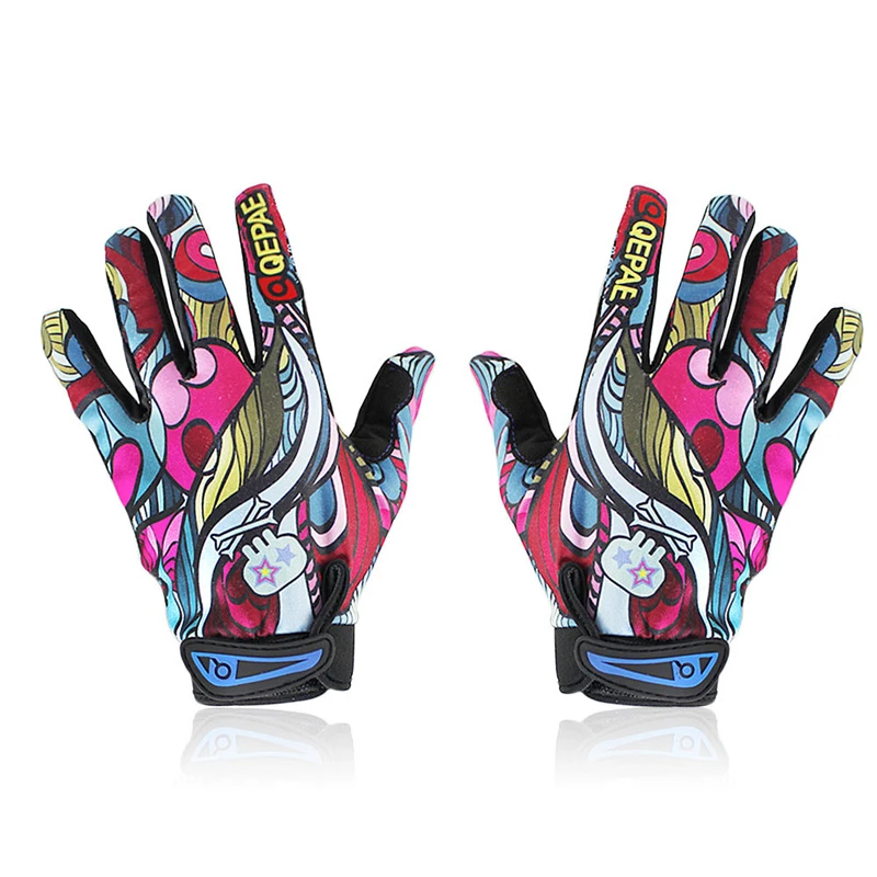 1 Pair Motorcycle Gloves Full Finger Unisex Touch Screen Electric Bike