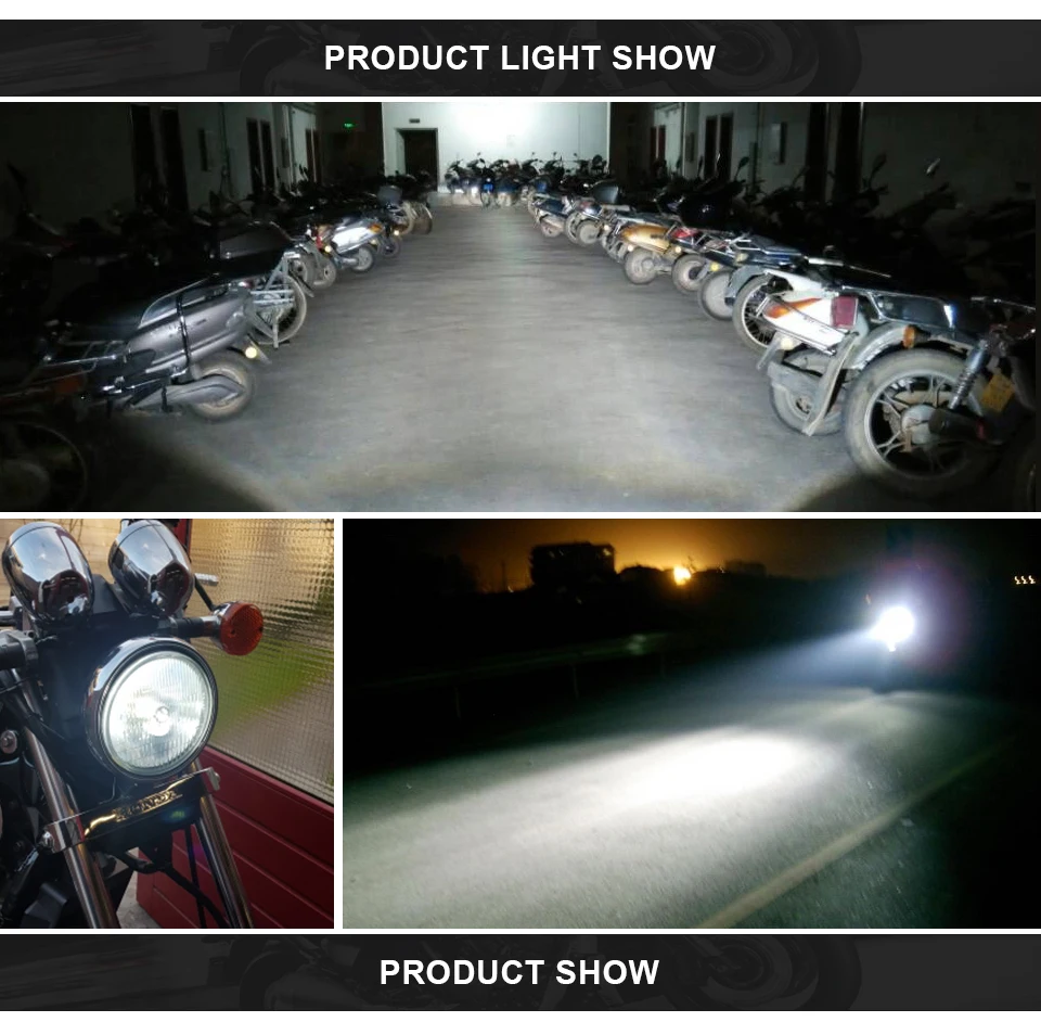 H4 LED COB Motorcycle Headlight Bulb HS1 LED_07