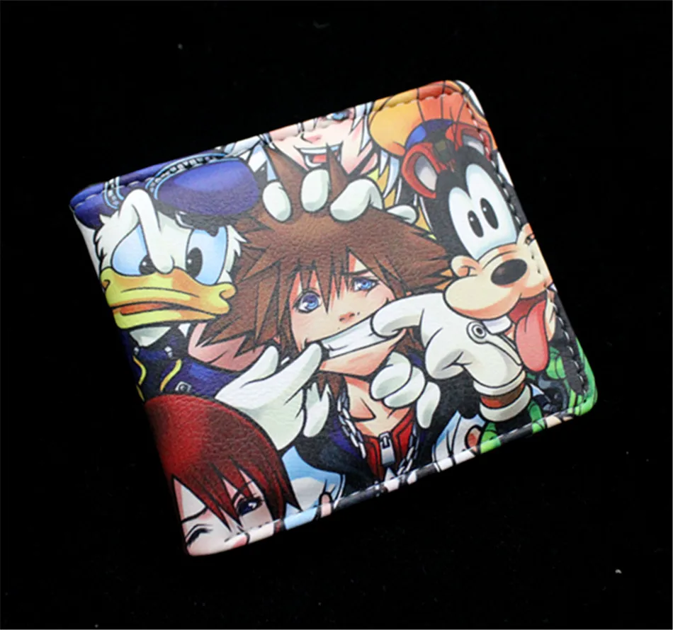 Rick And marty мужские кошельки аниме Kingdom Hearts Dragon Ball Супер кошельки с персонажами мультфильмов женский кошелек для монет - Цвет: FF
