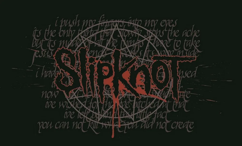 Slipknot Duality Paul Gray Cloth Fabric Textile Poster Flag Tapestry