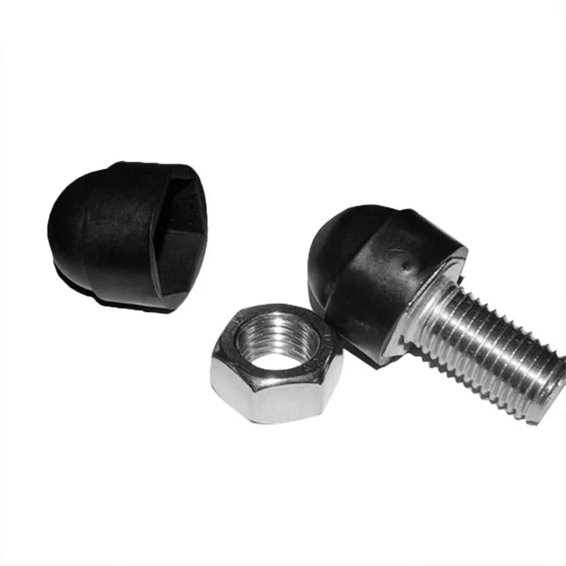 24pcs Bolt Cover M8/M10 Nylon&Plastic Metric Dome Bolts Nuts Head Caps Cover Hex Screws Kit Assortment