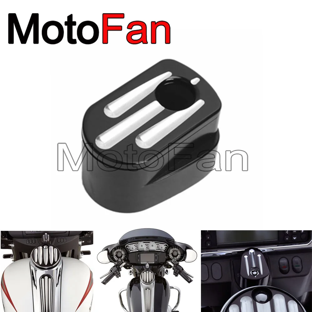 Other Motorcycle Accessories Black Ignition Switch Cover For Harley Touring Street Road Glide Flht 2014 2017 Motors