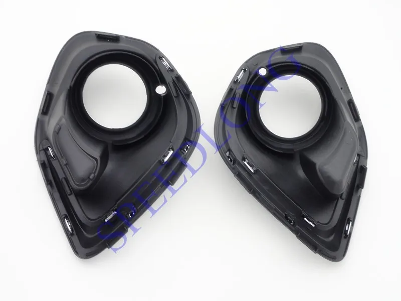 2 pcs par Frente chrome bumper Fog