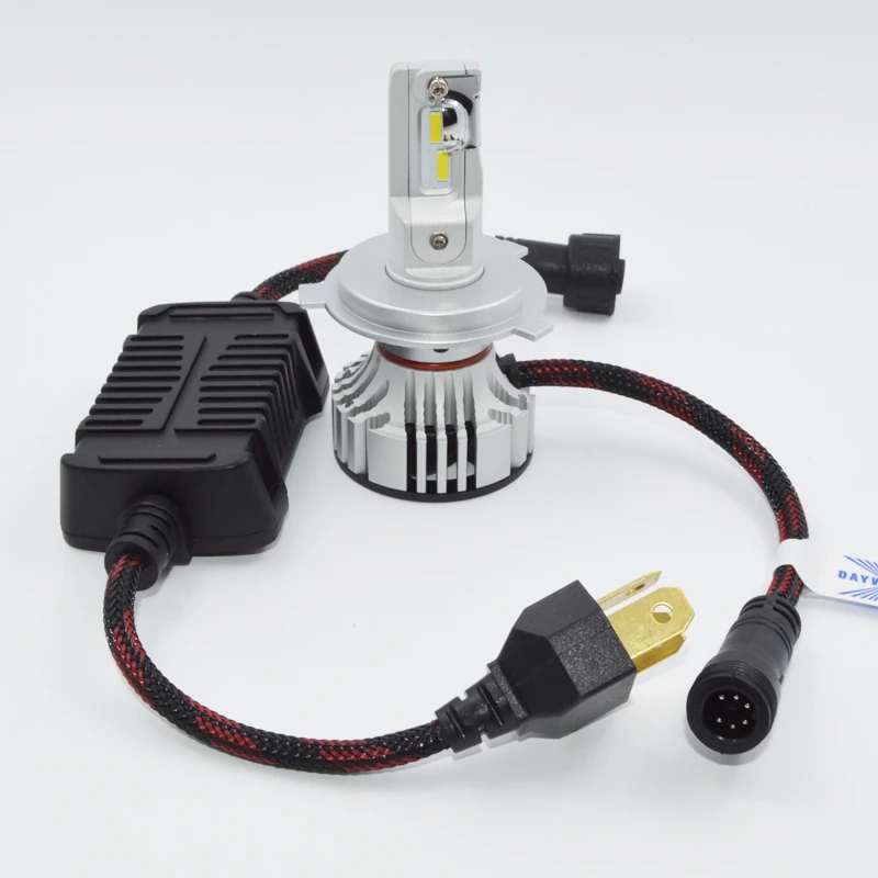 Лампа для автомобильных фар 72 Вт H4 led HB2/9003 Hi/Lo H7 H11 9005 HB3 9006 HB4 светодиодная