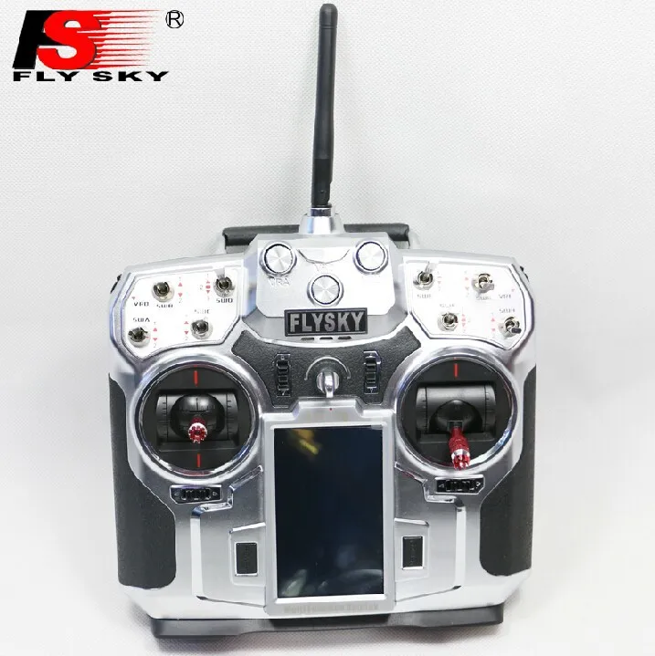 FlySky FS i10 2.4G Digital Proportional 10CH RC Transmitter Controller with Receiver Model RC Radio Control System 122
