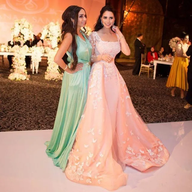 Zuhair Murad Latest Gown Design 2016 Arabic Evening Dresses Long Sleeves Applique Vestido De Festa Longo Zuhair Murad Latest Gown Design 2016 Arabic Evening Dresses Long Sleeves Applique Vestido De Festa Longo