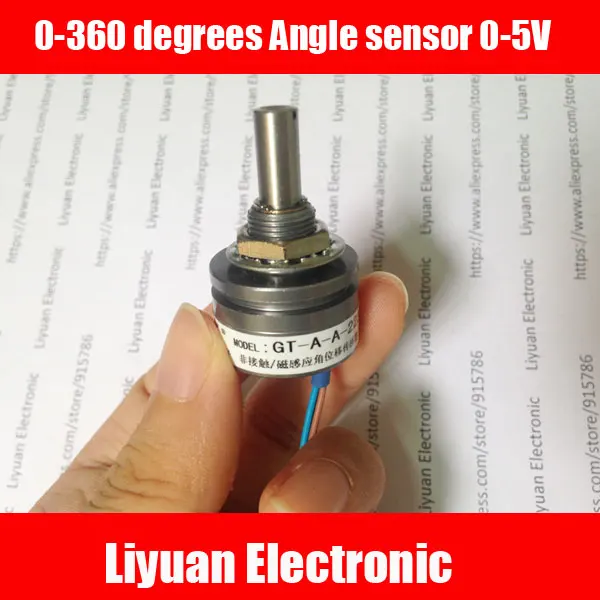 

Free shipping1pcs Angle sensor / digital potentiometer Hall sensor 0-360 magnetic sensor