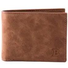 Модный мужской кошелек из натуральной кожи, Роскошный деловой кошелек, держатель для карт, мини сумочка-клатч для монет, классический тип, лидер продаж