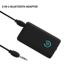 Новое поступление 2 в 1 Bluetooth передатчик приемник 3,5 мм Aux беспроводной стерео аудио музыкальный адаптер 3,5 мм Jack Портативный HIFI Музыка