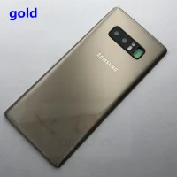 Для SAMSUNG Galaxy Note 8 N950 N950F N9500 Задняя стеклянная крышка для батареи задняя дверь чехол для корпуса для SAMSUNG Note 8 Задняя стеклянная крышка - Цвет: Золотой