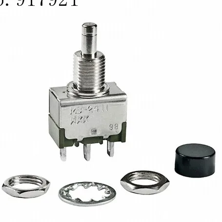 

[ZOB] MB2411JG01-A-1A imported from Japan nkk day open MB2411E1W01-HA embedded button switch --10pcs/lot