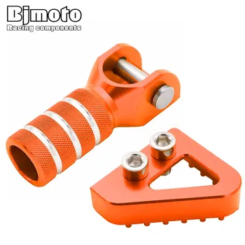 

Rear Brake Pedal Step Tips and Gear Shifter Lever Tip Set For KTM SX EXC XCF XC XCW SXF EXCF SMR DUKE 125- 530 690 950 ADVENTURE