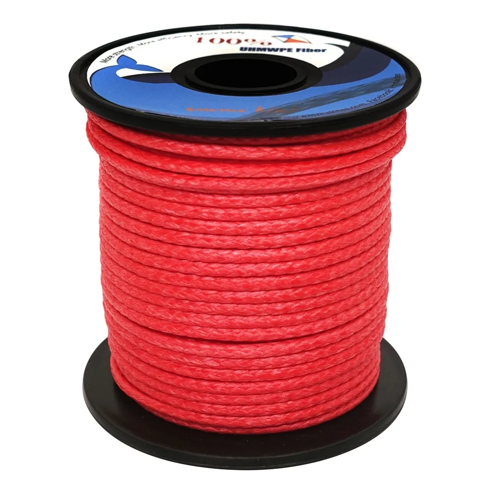 200lb-1000lb UHMWPE جديلة خط الصيد سوبر قوي مياه مالحة معالجة الاكسسوارات كبيرة طائرة ورقية خط سلسلة في الهواء الطلق حبل الحبل